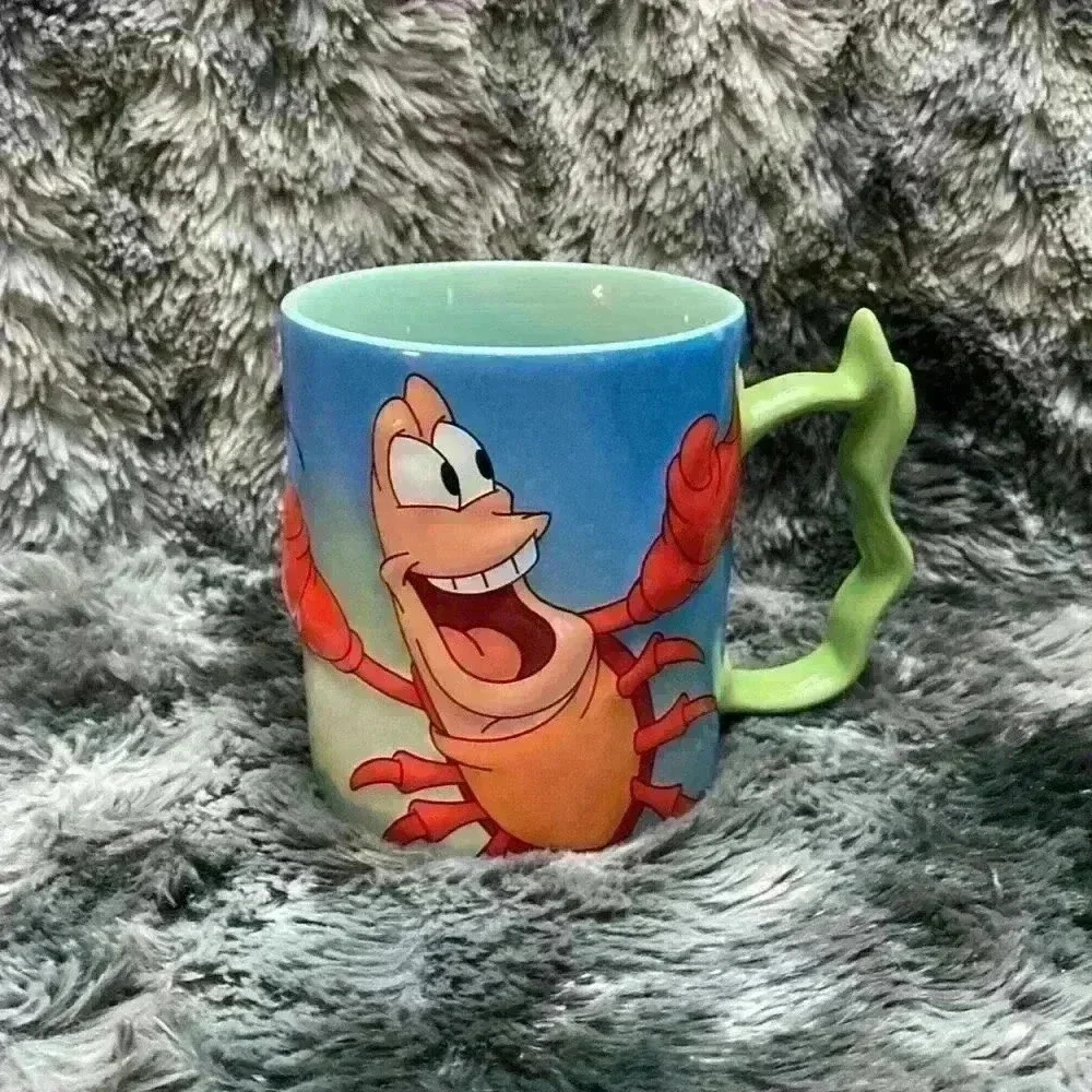 DISNEY STORE UNDER THE SEA
SEBASTIAN  SCULPTED COFFEE MUG
THE LITTLE MERMAID